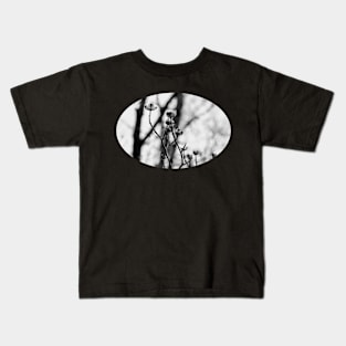 delicate buds in monochrome II Kids T-Shirt